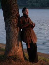 烈士公園的秋日氛圍