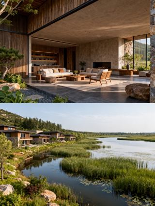 빈저우 튤립 꽃바다 가족 여행, 호텔에서 꽃구경 너무 편리해요