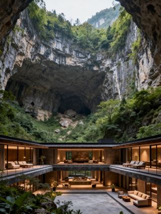 Hanzhong Tiankeng Family Accommodation, the Top Choice for Reverse Travel Around Xi'an