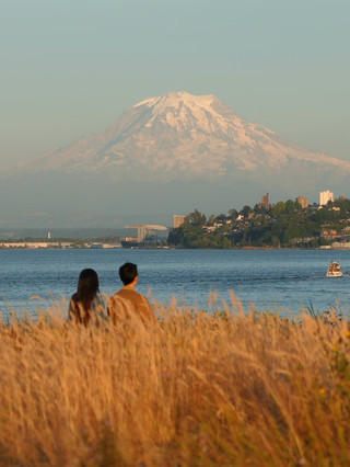 Seattle weekend ⑮|Here you can capture the stunning Mount Rainier