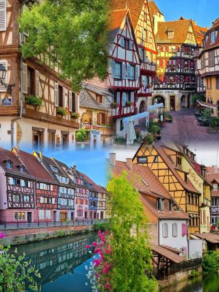 The real-life town that inspired Howl’s Moving Castle, Colmar, is perfect for a summer trip with kids!