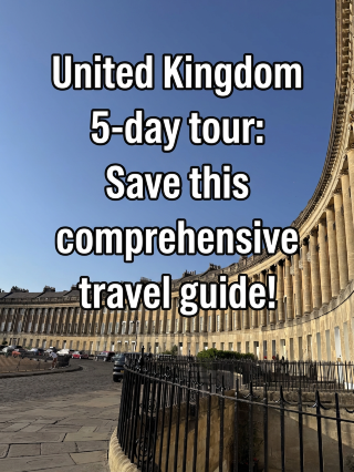連休に行くイギリス5日間の旅が最高