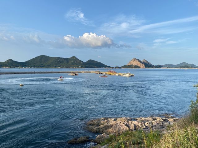 한장의 그림같은 군산 선유도에서 바라보는 오션뷰🌊
