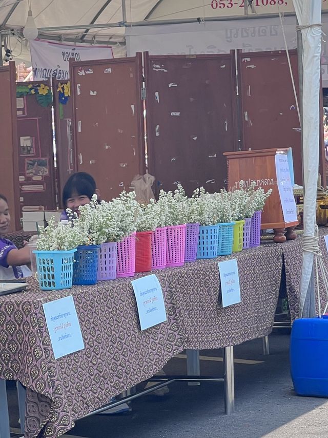 ห้ามพลาด‼️ ปีนึงมีครั้งเดียว ประเพณีใส่ขันดอก
