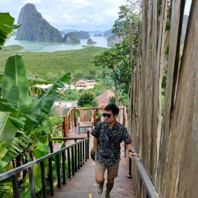 Bay View Cafe เสม็ดนางชี พังงา ⛰️