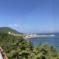 釜山海雲台人氣膠囊列車🥳