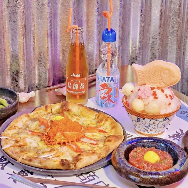 舊日本商店中的日式料理