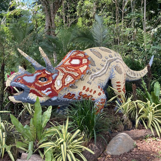 Dinosaurs spotted in the zoo