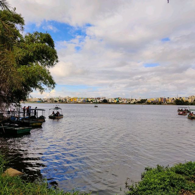 A beautiful lake for boating in Bengaluru 😍 