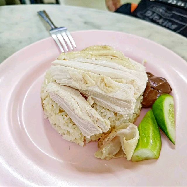 泰國曼谷街頭小吃_雲瑞興海南雞飯