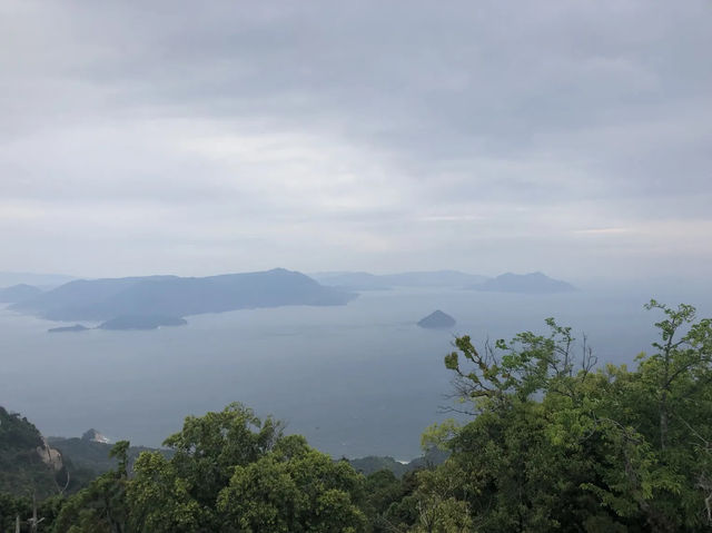 日本宮島｜試試爬上宮島頂峰觀賞瀨戶內海吧