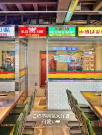 【韓国旅行】コンセプトはL.Aのコリアンタウン🇺🇸🇰🇷可愛い店内と美味しい韓国料理！