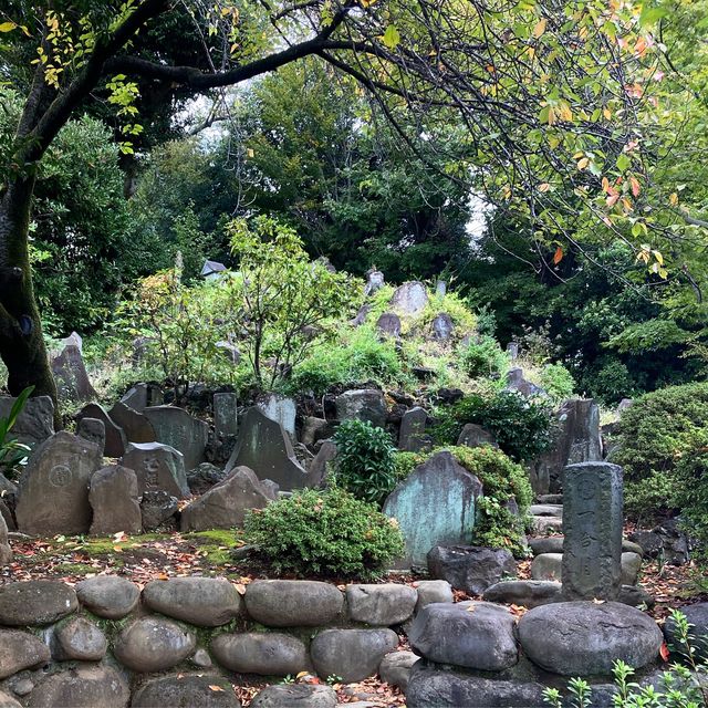 護国寺にある浅間神社の音羽富士
