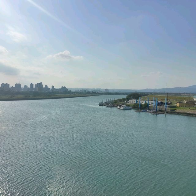 白天傍晚不同的美-雙溪濕地公園