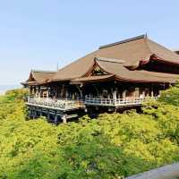 Iconic Kiyomizu-dera Temple in Kyoto 