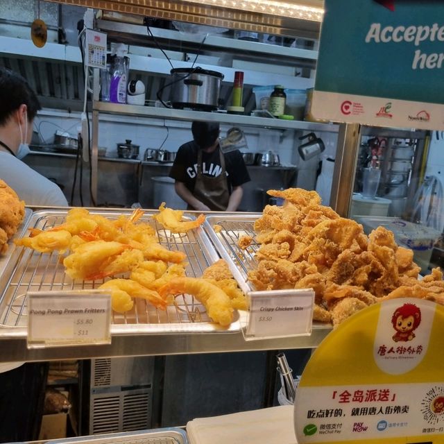 Kim lee hokkien zhang and crispy puffs