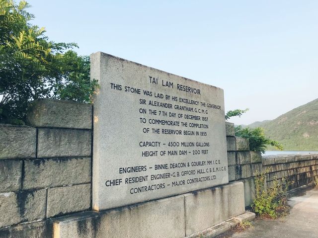 大欖涌水塘睇日落
