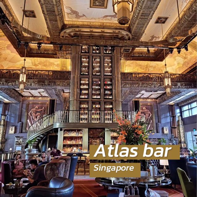 📍"Atlas bar" The most beautiful bar in SG