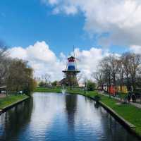 🇳🇱荷蘭萊頓Leiden🖼️🎡市區風車美景📍 Molen De Valk Molenmuseum De Valk