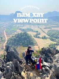 ผาหนามไซ  Nam Xay Viewpoint วังเวียง สปป ลาว