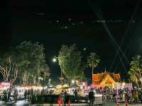 Walking street จ.น่าน หน้าวัด ภูมินทร์