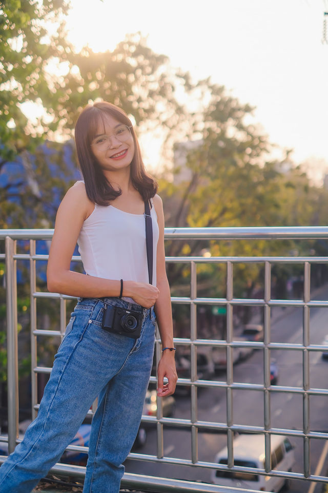 📸ถ่ายรูป @สะพานเขียว