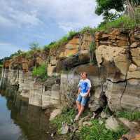 เสาหินบะซอลต์ ภูเขาไฟ Unseen บุรีรัมย์
