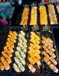 🍣 ซูชิ ราคาประหยัด @ ตลาดโคยกี๊ ราชบุรี