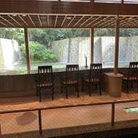 山口の老舗旅館、大谷山荘の貫禄さ。