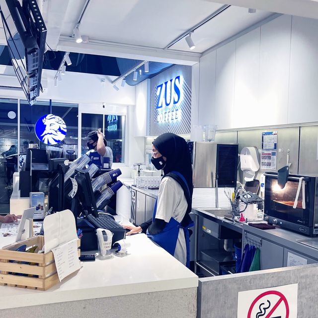 The only Zus Cafe in Desaru