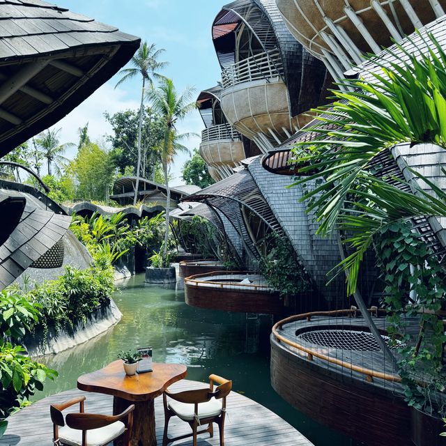 The most unique bamboo resort in Bali
