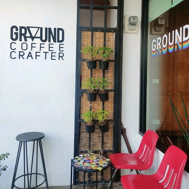 กินกาแฟที่ Ground .coffee crafter @หาดใหญ่
