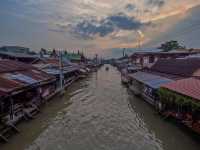 ตลาดน้ำอัมพวา | Amphawa Floating Market. 