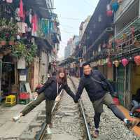 Hanoi's Most Popular Train Street