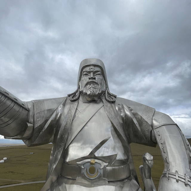 The majestic statue complex of Genghis Khan 