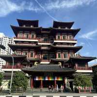 เดินเล่น china town Singapore 