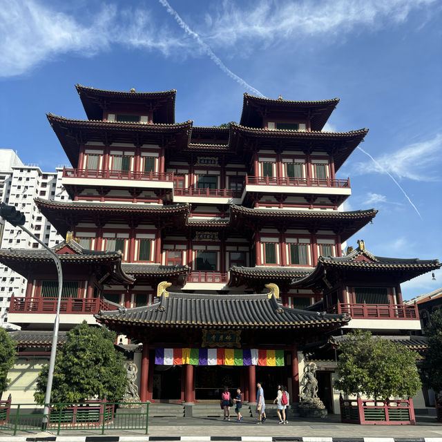 เดินเล่น china town Singapore 