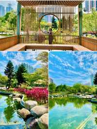 【坑口】文曲里公園:鬧市中的現代中式庭園