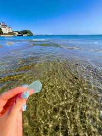 【千葉】夏を先取り!!透明度バツグンの海でシーグラス拾い𓇼𓆡𓆉 ⋆