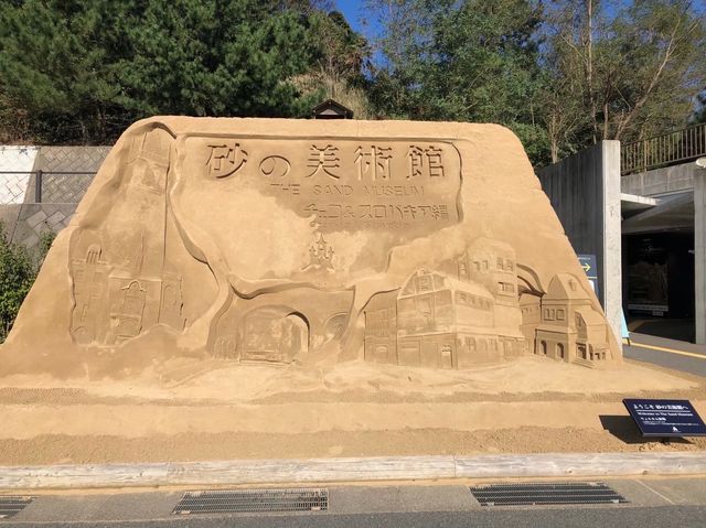 【鳥取砂丘 砂の美術館】砂の彫刻作品