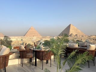 【埃及金字塔景觀住宿】Panorama view pyramids