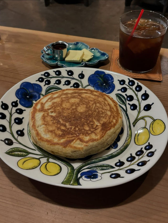 【福岡カフェ】美味しいシンプルなパンケーキ