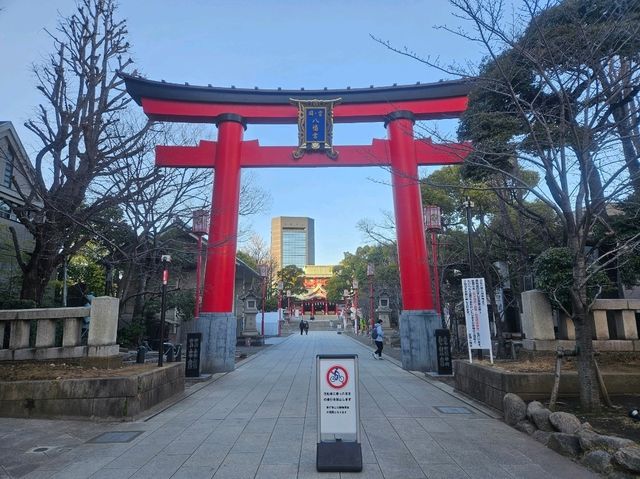 The visit to Tomioka Hachiman Shrine