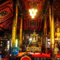 วัดนันตาราม ชมวิหารไม้สักทองสถาปัตยกรรมพม่า