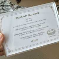 부아쟁 조식 메뉴