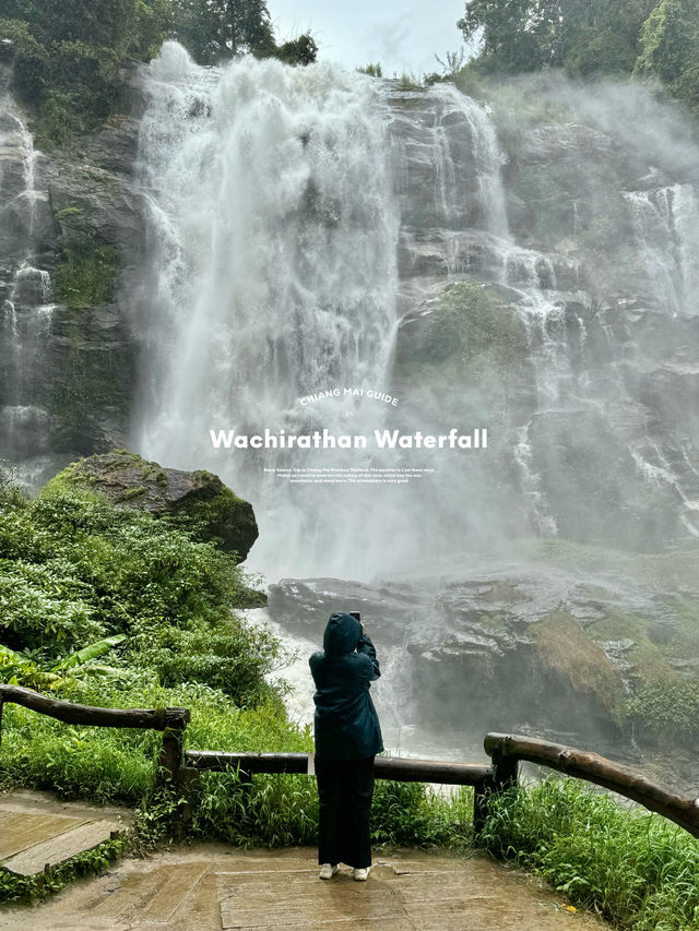 น้ำตกวชิรธาร | เชียงใหม่ ⛰️🌧️🪨💦🌿