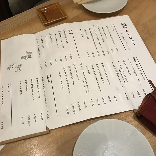 駐車場跡地にできた小料理屋さん