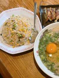 【福岡グルメ】いつも行列ができるという久留米ラーメン店🍜