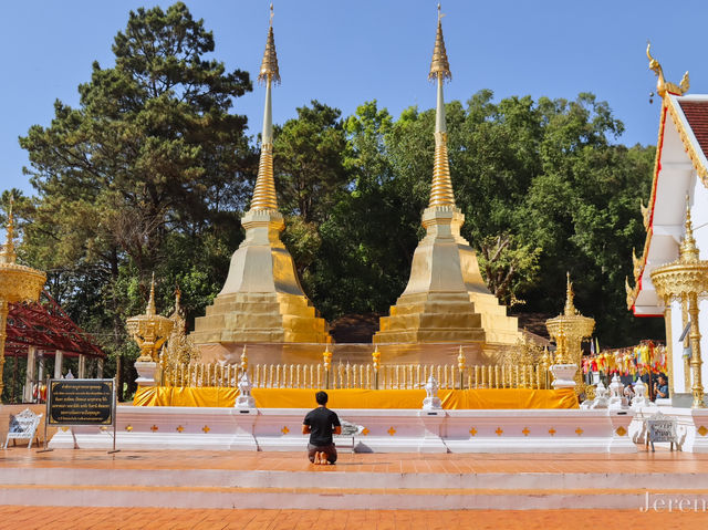รีวิว วัดพระธาตุดอยตุง🛕(แนะนำการขอพร) 
