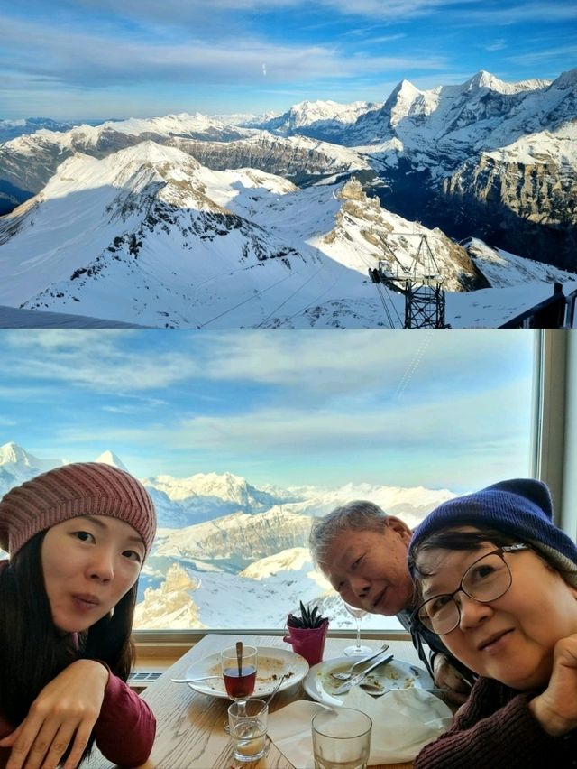 🇨🇭 Revolving Restaurant on the Alps
